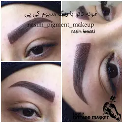 رنگ تاتو اورجینال کی پی KP