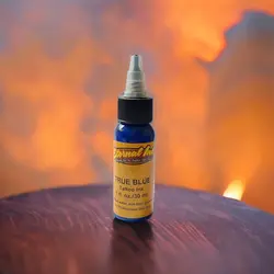 رنگ اترنال TRUE BLUE &ndash; تاتو مارکت