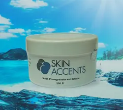 ماسک خاک رس انار و انگور اسکین اکسنت SKIN ACCENTS – تاتو مارکت