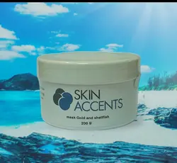 ماسک خاک رس طلا و صدف SKIN ACCENTS &ndash; تاتو مارکت
