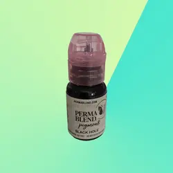 رنگ بلک هول پرمابلند BLACK HOLE &ndash; تاتو مارکت