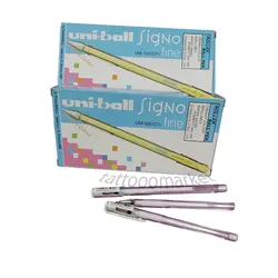 خودکار سفید یونی بال &ndash; تاتو مارکت