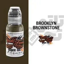 رنگ تاتو وردفیمس قهوه ای زیتونی BROOKLYN BROWNSTONE