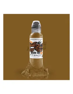 رنگ تاتو وردفیمس قهوه ای عسلی ایندین اینک World Famous INDIAN INK