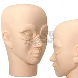 سر مانکن تمرینی تاتو سیلیکونی