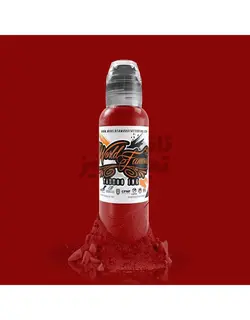 رنگ تاتو وردفیمس قرمز World Famous MasterMike red