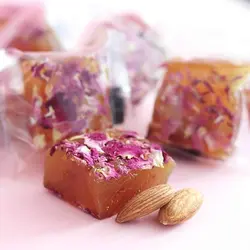مسقطی گل سرخ با مغز پسته