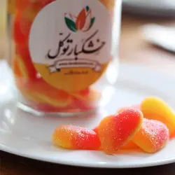 پاستیل قلب شکری