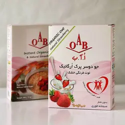 جودوسر ارگانیک توت فرنگی ۲۰۰ گرم OAB