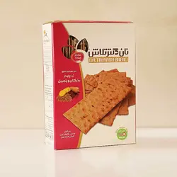 نان تلاش بذرکتان و زنجبیل