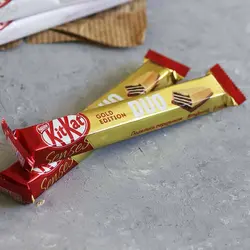 شکلات دابل کیت کت kit kat senses gold duo