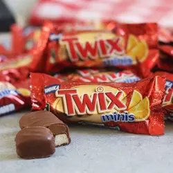 شکلات بار مینی پرتقالی Twix