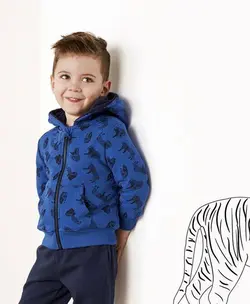 سویشرت پسرانه، آبی