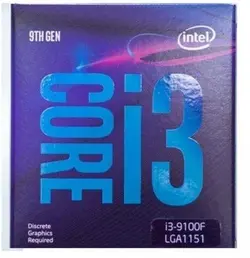 پردازنده مرکزی اینتل سری Coffee Lake مدل Core i3-9100F