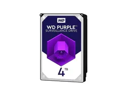 خرید و قیمت هارد اینترنال 4 ترابایت Purple وسترن دیجیتال مدل WD40PURX - هارد وسترن