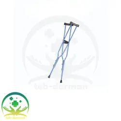 عصا زیر بغل گالوانیزه دسته PVC