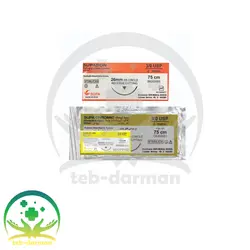 نخ بخیه کرومیک 3/0 سوپا - فروشگاه تجهیزات و لوازم پزشکی طب درمان