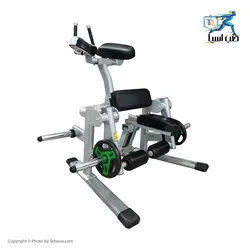 دستگاه پشت پا ایستاده وزنه آزاد مدل هویست PL-6260 - طب آسیا