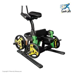 دستگاه پشت پا ایستاده وزنه آزاد مدل هویست PL-6260 - طب آسیا