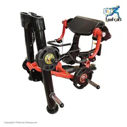 دستگاه جلو بازو متحرک وزنه آزاد مدل هویست PL-6900 - طب آسیا