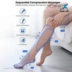 ماساژور پا ایر کامپرشن RENPHO مدل SM-512P - طب آسیا