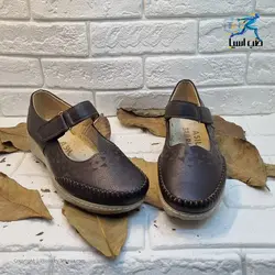 کفش طبی زنانه آسیاسنتر مدل مهرسا طرح چرمی - طب آسیا