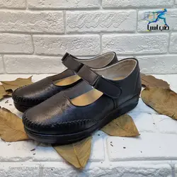 کفش طبی زنانه آسیاسنتر مدل مهرسا طرح چرمی - طب آسیا