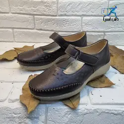 کفش طبی زنانه آسیاسنتر مدل مهرسا طرح چرمی - طب آسیا