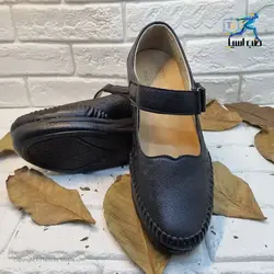 کفش طبی زنانه آسیاسنتر مدل مهرسا طرح چرمی - طب آسیا