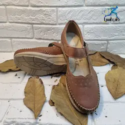 کفش طبی زنانه آسیاسنتر مدل مهرسا طرح چرمی - طب آسیا