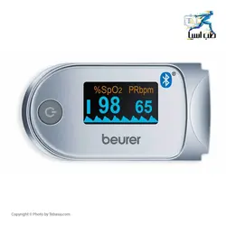 اکسیژن سنج دیجیتال بلوتوث دار بیورر مدل PO60 - طب آسیا