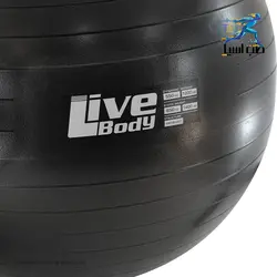 توپ بدنسازی لایو بادی قطر 65 سانتی متر - طب آسیا