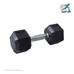 دمبل بدنسازی شش ضلعی 7.5 کیلوگرمی بسته 2 عددی - طب آسیا