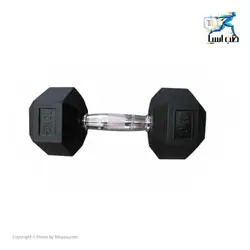دمبل بدنسازی شش‌ضلعی 10 کیلوگرمی - دو عددی - فروشگاه طب آسیا