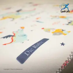 زیرانداز تعویض نوزاد طرح شوالیه کوچولو - طب آسیا