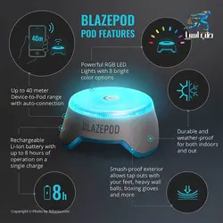 ست تمرينات واکنش سریع BlazePod - طب آسیا