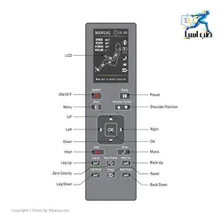 صندلی ماساژ کراس کر مدل DLK-L003 - طب آسیا