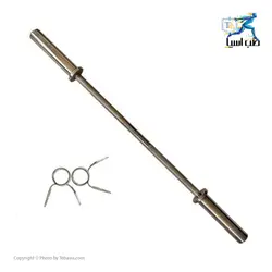 میله هالتر مدل A120 ترانس آستین دار سایز 120 سانتی متر - طب آسیا