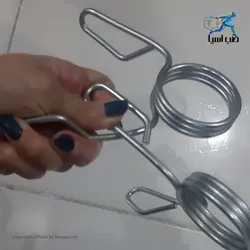 میله هالتر مدل A120 ترانس آستین دار سایز 120 سانتی متر - طب آسیا