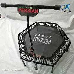 ترامپولین 6 ضلعی دسته دار پرشین پاور قطر 150 سانتی متر - طب آسیا
