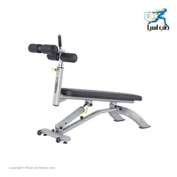 نیمکت کرانچ شکم متحرک استیل فلکس مدل Steel Flex NAAB - طب آسیا