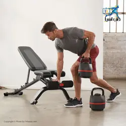 نیمکت مدرج تاشو باشگاهی بوفلکس 5 درجه قابل تنظیم Bowflex - طب آسیا
