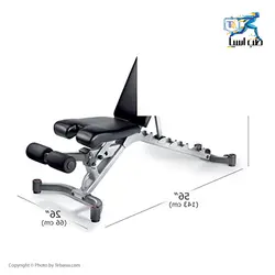 نیمکت مدرج قابل تنظیم بوفلکس Bowflex SelectTech Bench - طب آسیا