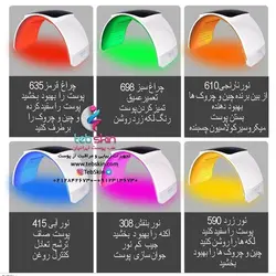 تونل نوردرمانی 7 رنگ LED کلسیم تراپی Devoir Plm002