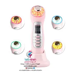 ماساژور صورت مولتی فانکشنال ال ای دی LED اولتراسونیک (دستگاه فوتون تراپی)