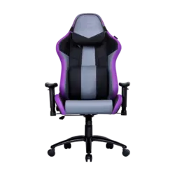 قیمت و خرید صندلی گیمینگ کولرمستر CoolerMaster Caliber R3 رنگ بنفش خاکستری