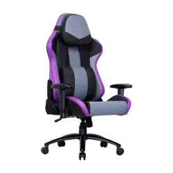 قیمت و خرید صندلی گیمینگ کولرمستر CoolerMaster Caliber R3 رنگ بنفش خاکستری