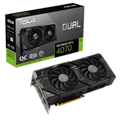 قیمت و خرید کارت گرافیک ایسوس مدل ASUS Dual GeForce RTX 4070 OC Edition