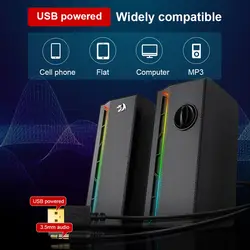 قیمت و خرید اسپیکر گیمینگ ردراگون مدل REDRAGON GS580 Calliope