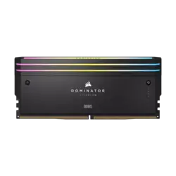 حافظه رم دسکتاپ دو کاناله Corsair مدل DOMINATOR TITANIUM RGB 48GB (2x24GB) DDR5 7200MHz C34